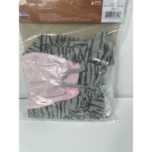 Fun World Fuzzy Little Striped Kitten Infant Halloween Costume Size Large 12-24M - Picture 7 of 7